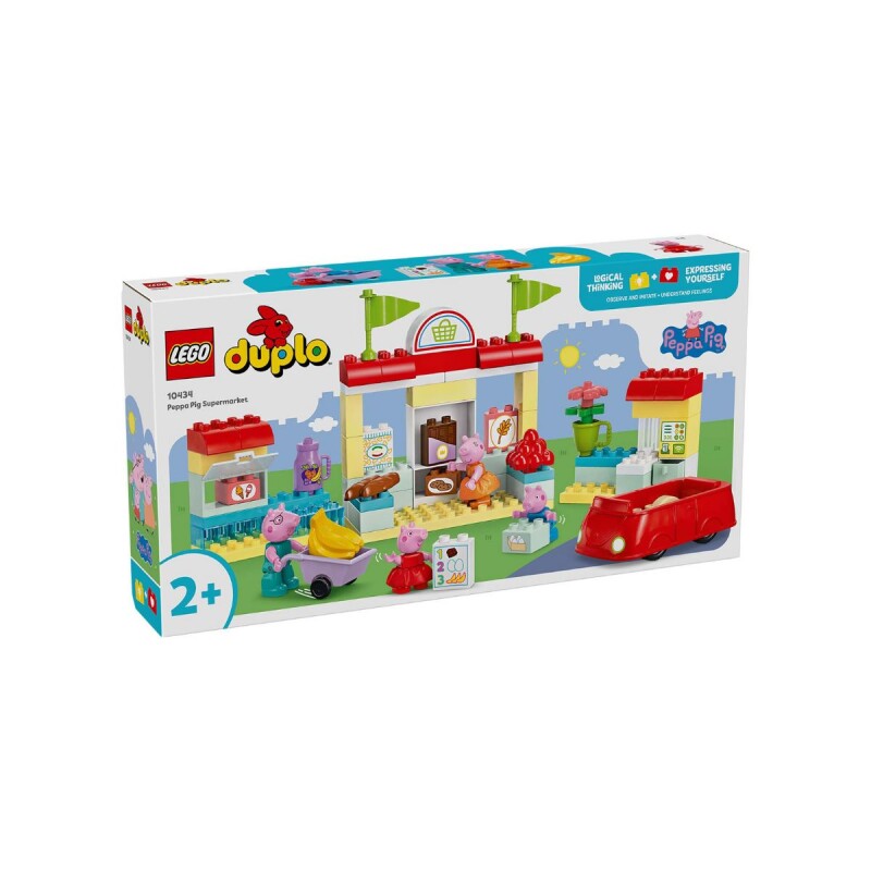 Bloques para armar Lego Duplo el supermercado de Peppa 70 Piezas 2+ Bloques Para Armar Lego Duplo El Supermercado De Peppa 70 Piezas 2+