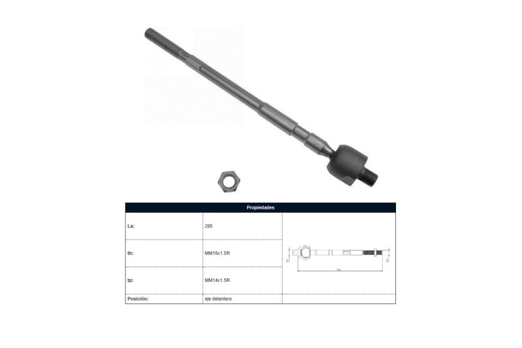 Mate Hyundai Accent/H1 Carroceria A1/H100 Hyundai Camion Porter 93-08 Der/Izq Mate Hyundai Accent/H1 Carroceria A1/H100 Hyundai Camion Porter 93-08 Der/Izq