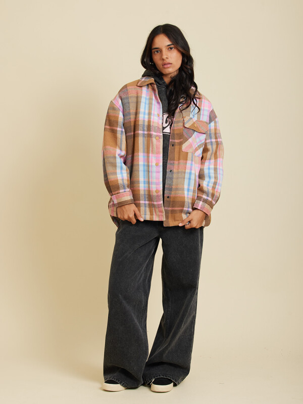 CAMISA ENYA RUSTY Camel