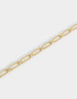 Collares Cortos Acero quirúrgico Collar Corto Eslabones Acero - Dorado