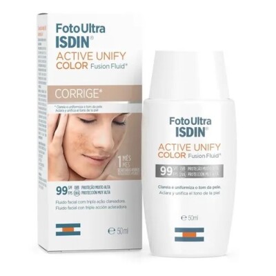 Isdin Foto Ultra Active Unify Fusion Fluid Color Spf99. 50ml Isdin Foto Ultra Active Unify Fusion Fluid Color Spf99. 50ml