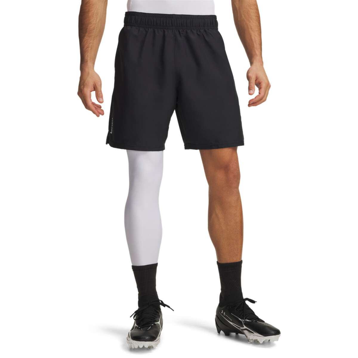 UA Tech Woven Wordmark Short-BLU - BLK-001 