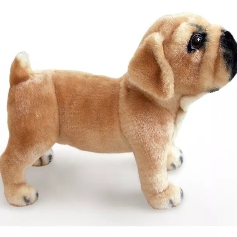 Bulldog parado/ realista Bulldog parado/ realista