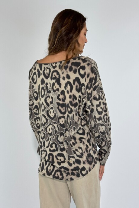 BLUSA SANTANA Vison
