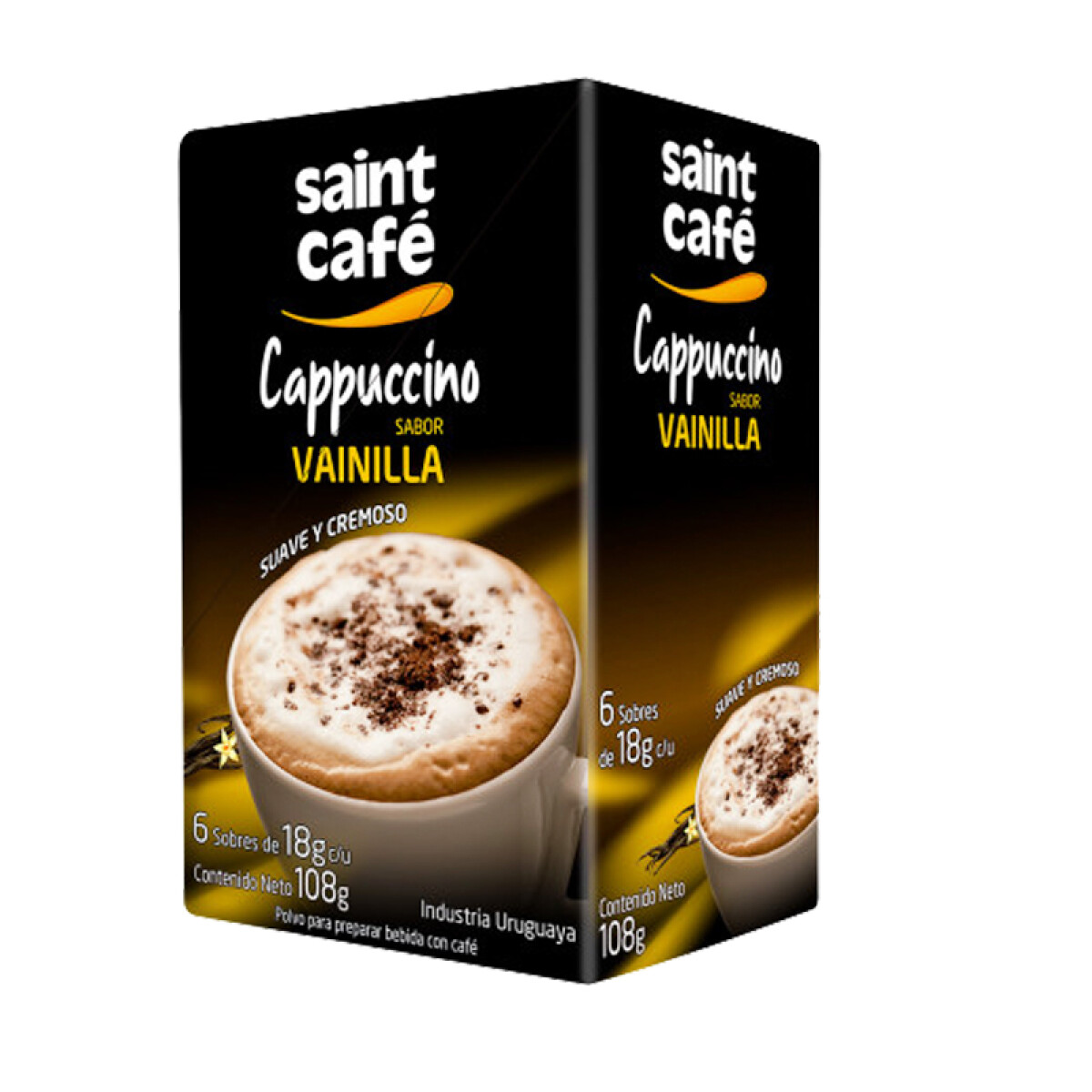 Café SAINT cappuccino stick x6u 18gr - Vainilla 