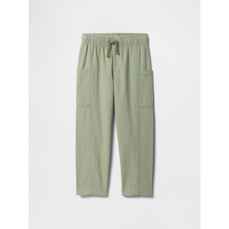 V-LINEN CARGO PANT DESERT SAGE