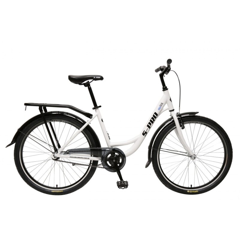 Bicicleta S-pro Urbana Link R.26 Dama Aluminio Blanco