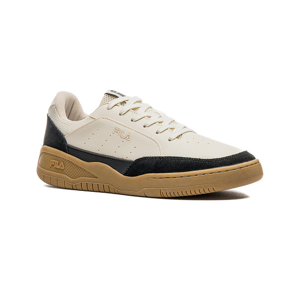 FILA Giorno Champion casual para hombre - Crudo/Negro Crudo-Negro