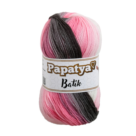 ovillo Batik gris/rosado