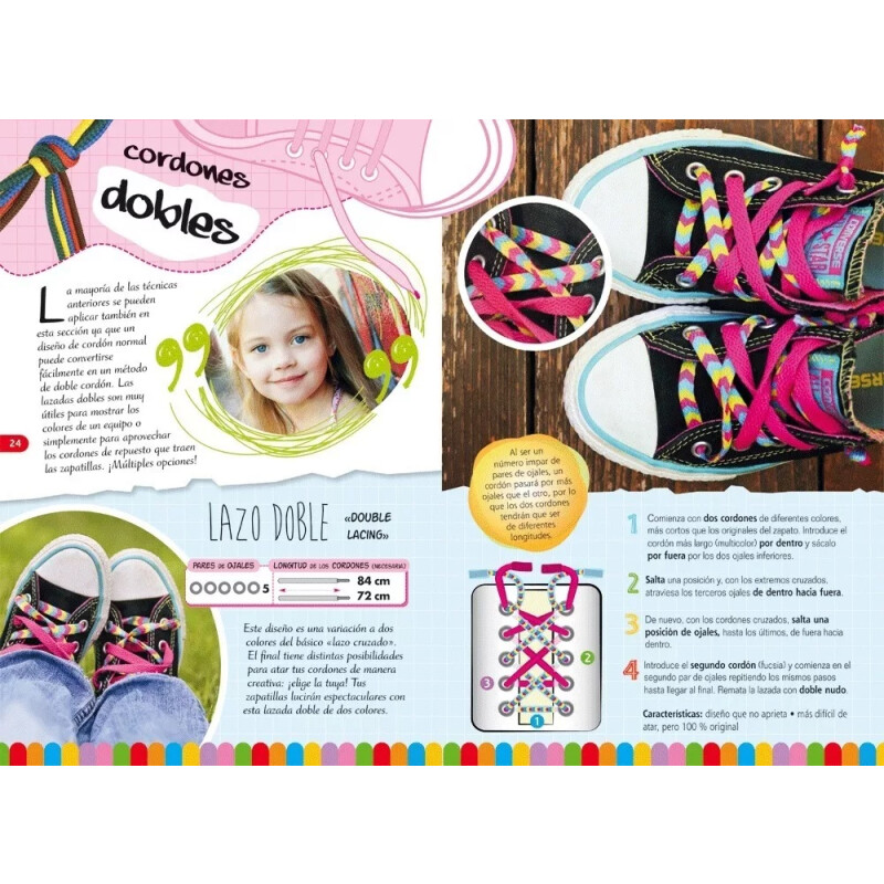 Diseños Con Lazos De Zapatos, De Lucía Sanz. Diseños Con Lazos De Zapatos, De Lucía Sanz.