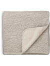 Manta throw GEDEBLAD 130x180 chenille gris/blanco Manta throw GEDEBLAD 130x180 chenille gris/blanco