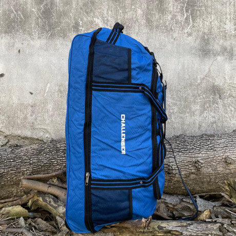 Bolsos Deportivos Con Ruedas Expandible Celeste