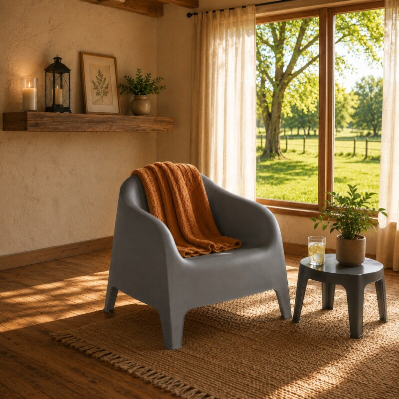 Set x2 Sillón Skarpo GRIS
