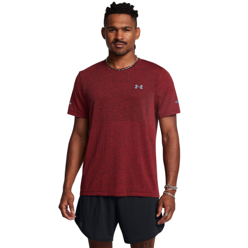 UA SEAMLESS STRIDE SS-RED RED-713