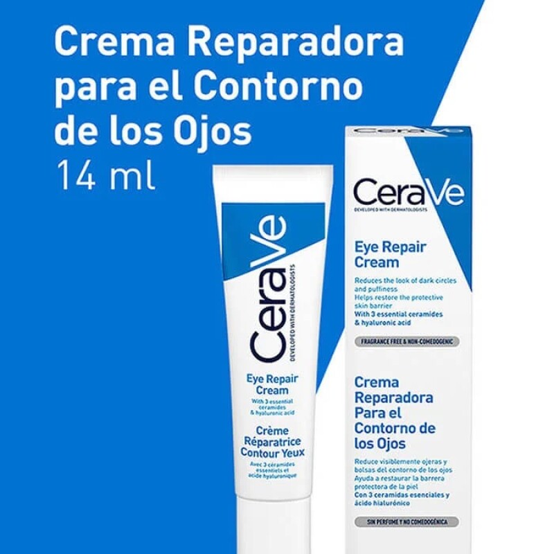 Crema CeraVe Reparadora Ojos 14 ml Crema CeraVe Reparadora Ojos 14 ml