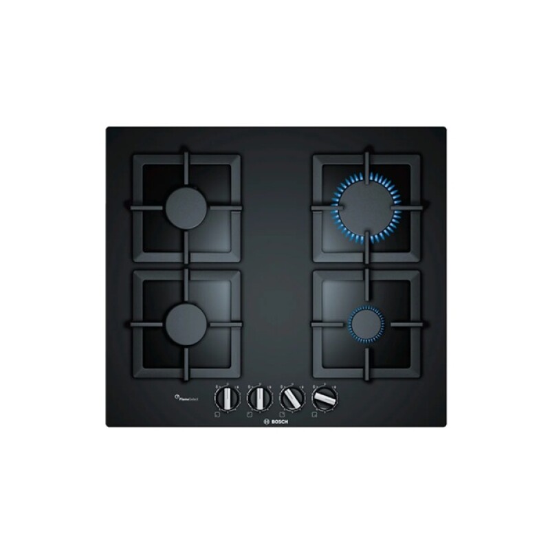 Anafe a Gas Bosch de Vidrio 60 cm Anafe a Gas Bosch de Vidrio 60 cm