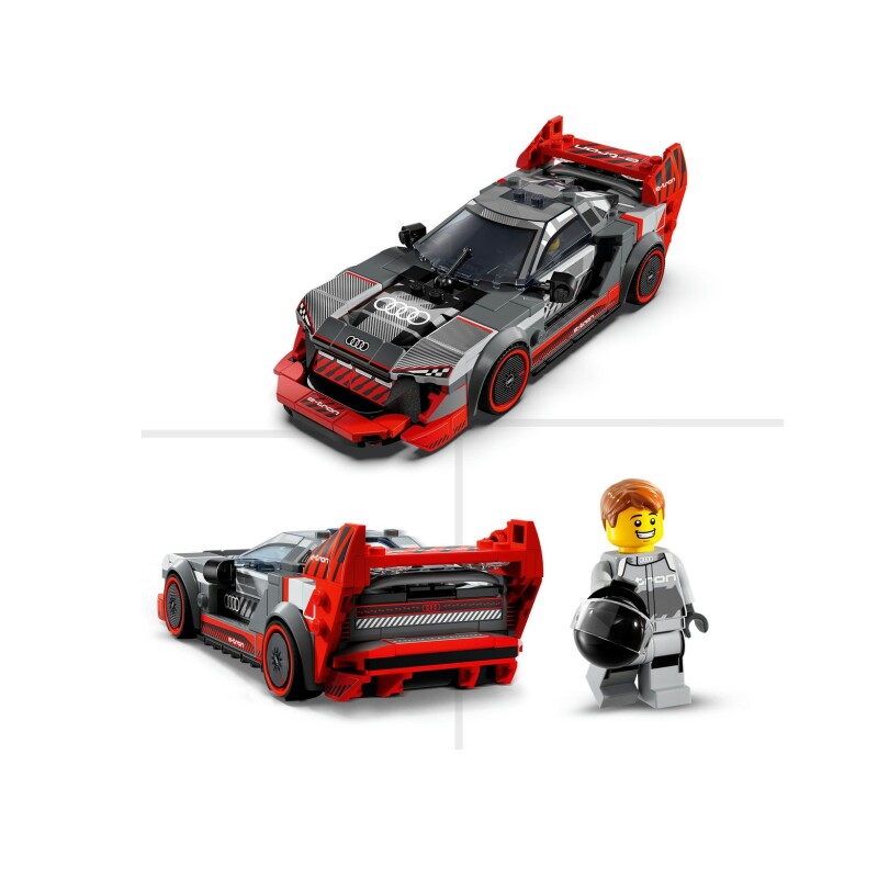 LEGO Speed Champions Audi S1 e-tron Quattro Auto de Carreras 9+ LEGO® SPEED CHAMPIONS AUTO DE CARRERAS AUDI S1 E-TRON QUATTRO 9+