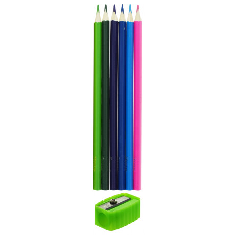 LAPICES DE COLORES X12 LARGOS + 2 LAPICES DE ESCRIBIR + SACAPUNTAS PIONEER/PICASSO 9984 LAPICES DE COLORES X12 LARGOS + 2 LAPICES DE ESCRIBIR + SACAPUNTAS PIONEER/PICASSO 9984