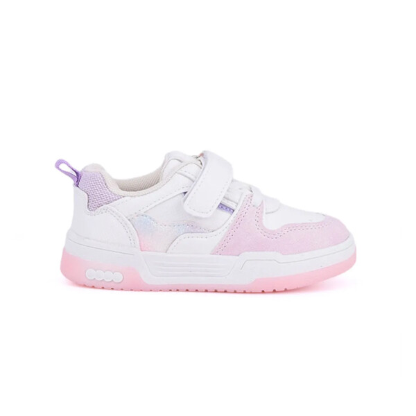 DEPORTIVO BENNY KIDS - AMERICAN SPORT BLANCO/ROSA