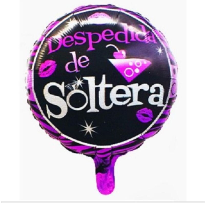 Globo Despedida de Soltera 20" Globo Despedida de Soltera 20"