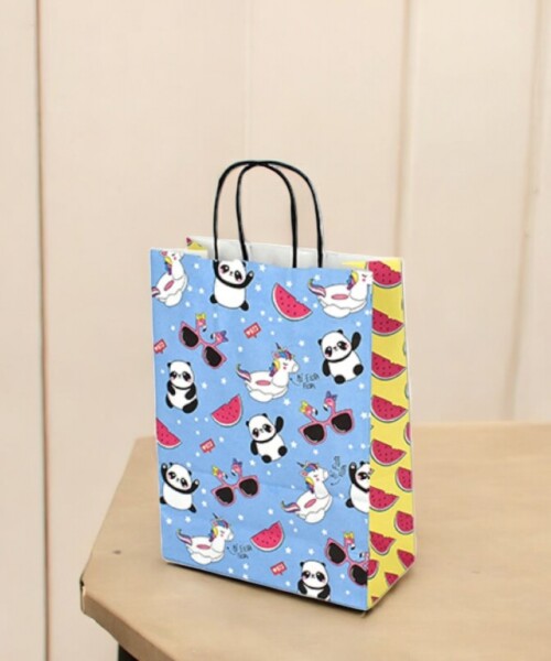 Bolsa 22x10x30 cm. SWEET PANDA
