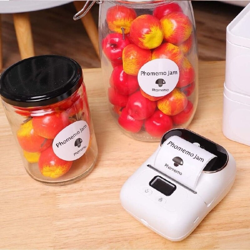 Etiqueta redonda 50mm*50mm blanca impresora M110 130 uds. blanco Etiqueta redonda 50mm*50mm blanca impresora M110 130 uds. blanco