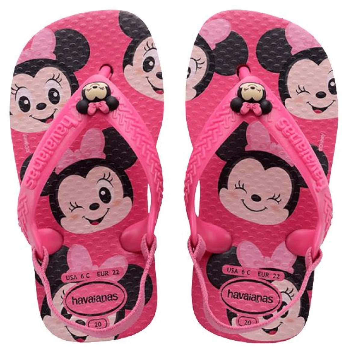 OJOTA HAVAIANA BABY MINNIE & MICKEY - ROSA 