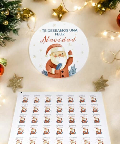 Stickers navidad placha DISEÑO 11