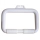 GINYPLAS ACCESORIO PARA BAÑO PORTA ROLLO BLANCO Ginyplas Accesorio Para Baño Porta Rollo Blanco