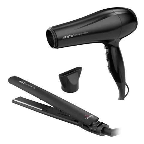 Combo Gama Secador + Plancha PK SECADOR DE PELO GAMA + PLANCHITA GAMA