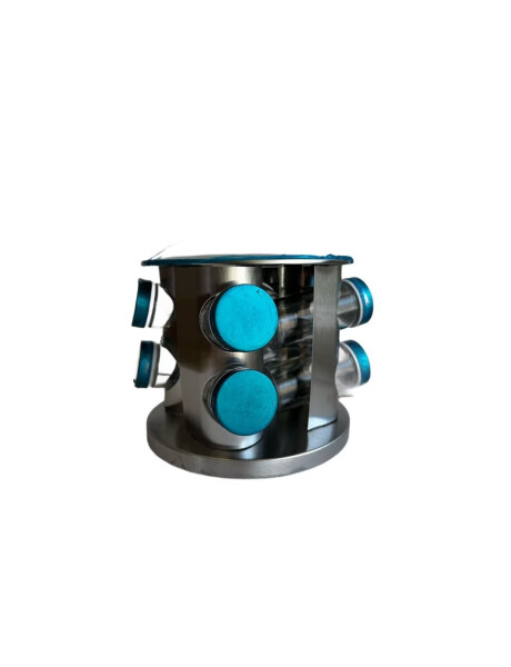 SET 8PCS ESPECIERO CON SOPORTE GIRATORIO 19x19CM SET 8PCS ESPECIERO CON SOPORTE GIRATORIO 19x19CM