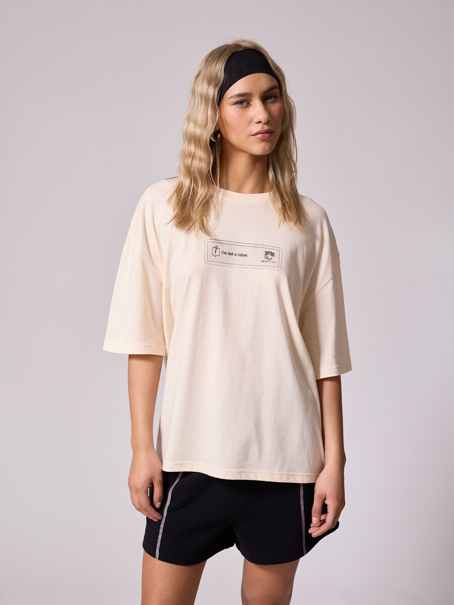 T-SHIRT TAMY DIXIE Crema