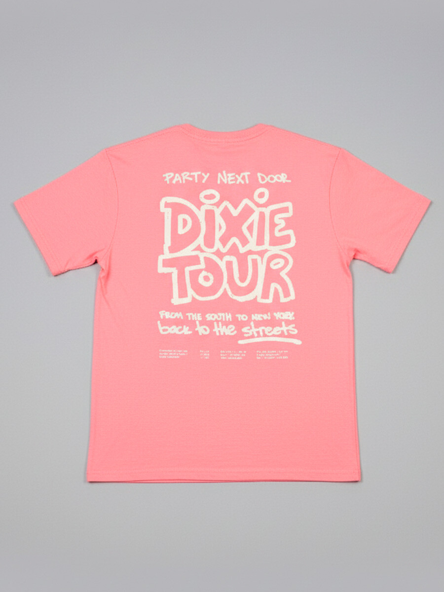 T-SHIRT MAKENA DIXIE - Rosado 