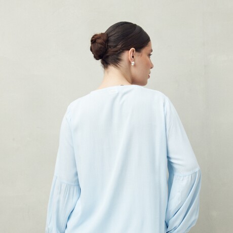 CAMISA REBELLE Celeste