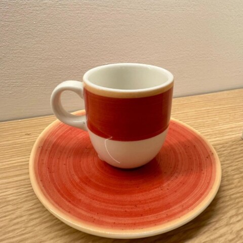 Plato Cafe/te Vital Coupe 16cm Red Ariane | Por Unidad Plato Cafe/te Vital Coupe 16cm Red Ariane | Por Unidad