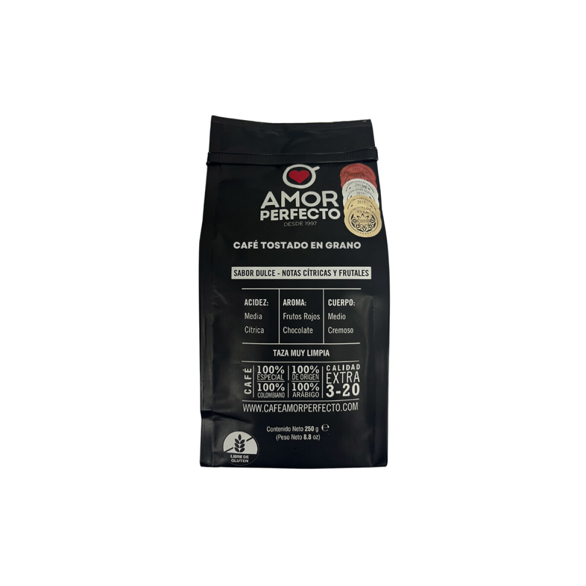 CAFE AMOR PERFECTO EN GRANO 250G 