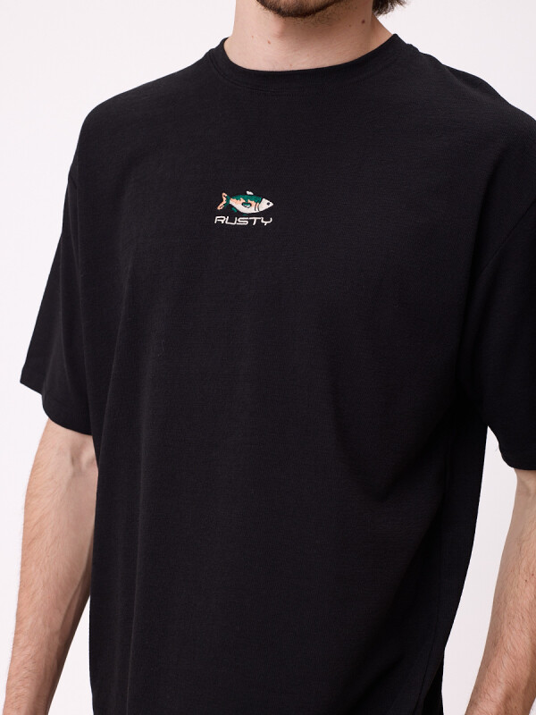 T-SHIRT WALTER RUSTY Negro