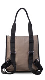 MOCHILA CARTERA CRETA TOPO OSCURO