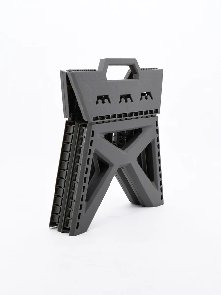 BANCO PLEGABLE GRIS