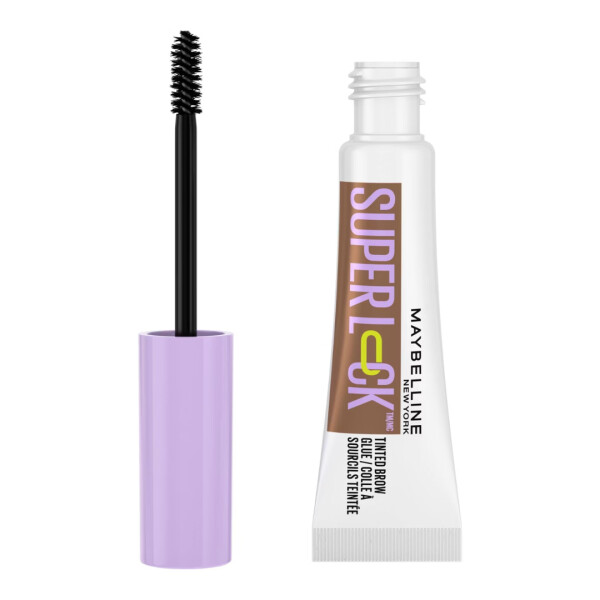 Gel Laminador de Cejas Medium Brown Super Lock Brow Glue - Maybelline Gel Laminador de Cejas Medium Brown Super Lock Brow Glue - Maybelline