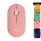 Mouse Inalámbrico Logitech Pebble 2 M350s Bluetooth + Auriculares Rosa