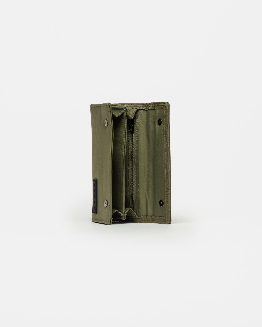 Billetera Mizaki En Nylon Verde