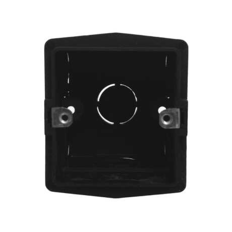 CAJA HONDA 1 MODULO Caja Honda 1 Módulo con Grampa Metálica Negra