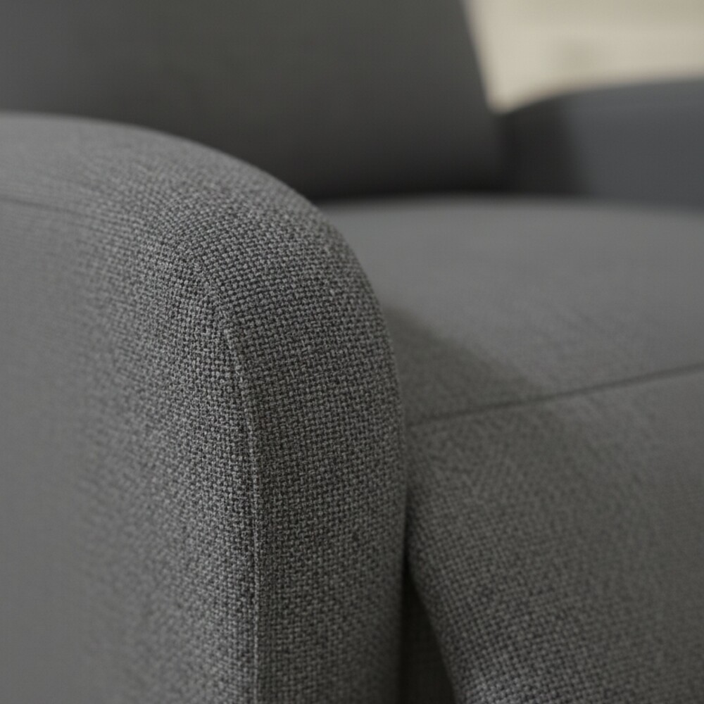 SOFA SILLÓN BUTACA POLTRONA 1 CUERPO GRIS OSCURO