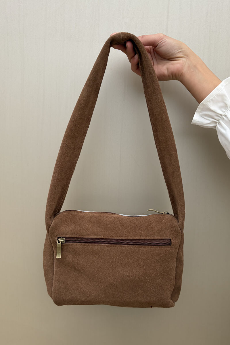 Cartera bohemia Pelo vaca