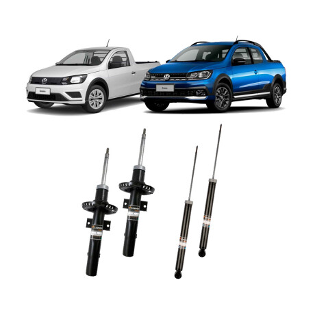 SUSPENSION VARIOS COMBO 4 AMORTIGUADORES TACO CAZOLET SAVEIRO G5 G6 G7 SUSPENSION VARIOS COMBO 4 AMORTIGUADORES TACO CAZOLET SAVEIRO G5 G6 G7