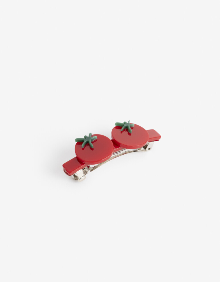 Hebillas Francesas Frutas Hebilla Francesa Tomates - Rojo Medio