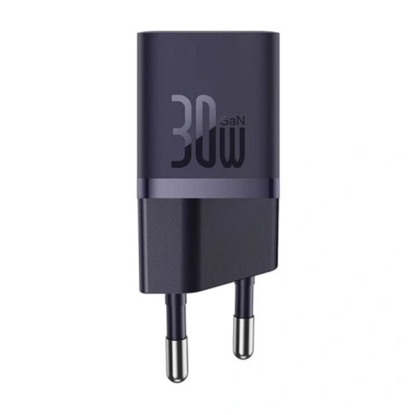 Adaptador De Carga Baseus Usb-C 30W Mini Gan5 1C30WEU Adaptador De Carga Baseus Usb-C 30W Mini Gan5 1C30WEU