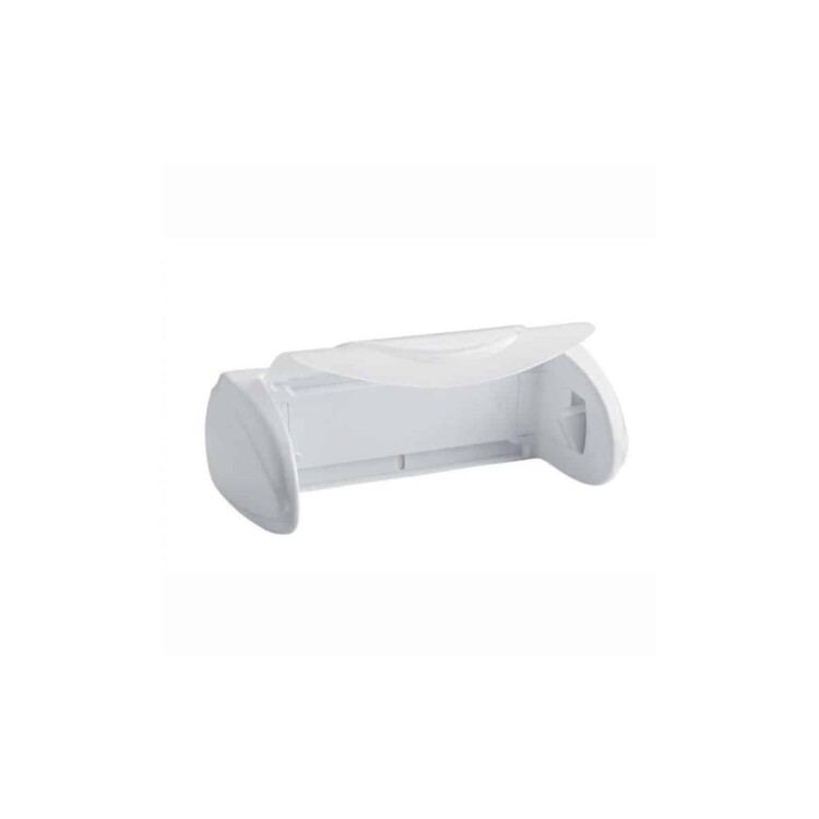 PORTA TOALLA PAPEL AQUA BLANCO