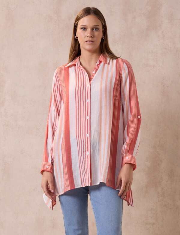 Camisa MULTI/ANARANJADO